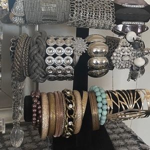 Beautiful Bracelets and Candleholder